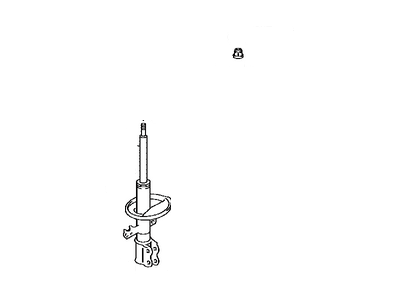 1992 Toyota Camry Shock Absorber - 48540-06020