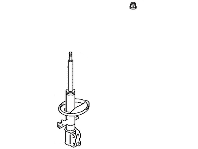 Toyota 48530-06010 Shock Absorber Assembly Rear Right