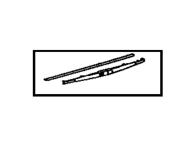 1996 Toyota Camry Wiper Blade - 85242-06010