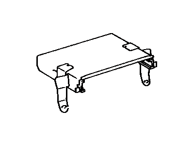 Toyota 74104-06010 Retainer Sub-Assy, Front Ash Receptacle