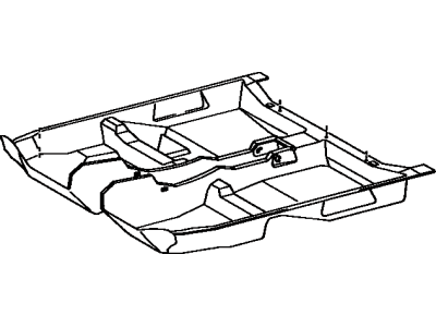 Toyota 58510-AA010-E0 Carpet Assy, Floor, Front