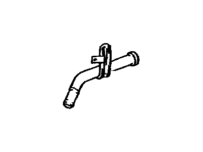 Toyota 16322-0A010 Pipe, Water Inlet