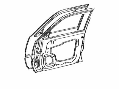 Toyota 67001-AA010 Panel Sub-Assy, Front Door, RH