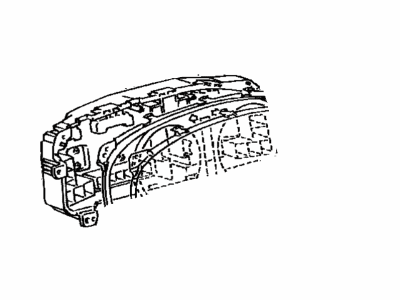 Toyota 83132-33070 Case, Combination Meter