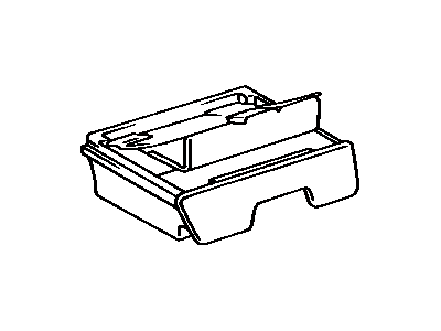 Toyota 74102-06010-B0 Box Sub-Assy, Front Ash Receptacle