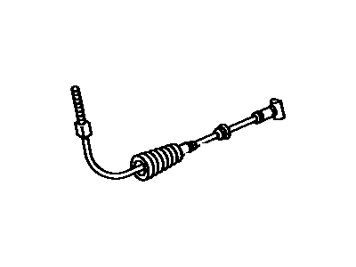 1992 Toyota Camry Parking Brake Cable - 46410-33040