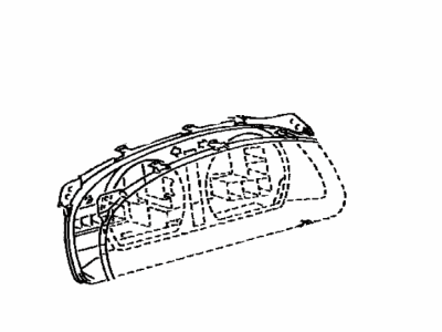 Toyota 83133-33050 Plate, Combination Meter