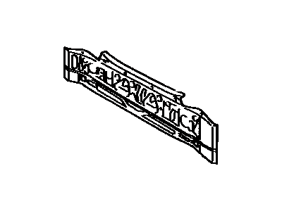 Toyota 58307-06012 Panel Sub-Assy, Body Lower Back