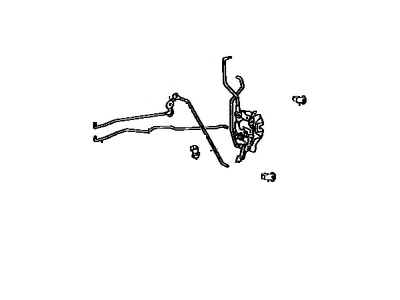 1995 Toyota Camry Door Lock Actuator - 69320-AA010