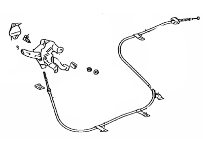 Toyota 46200-08040 Pedal Assy, Parking Brake Control