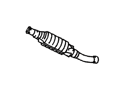 2000 Toyota Corolla Catalytic Converter - 17460-0D040