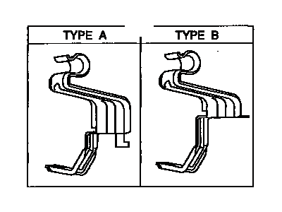 Toyota 35523-12280 Clamp, Throttle Cable