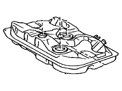 Toyota 77001-02070 Tank Assy, Fuel