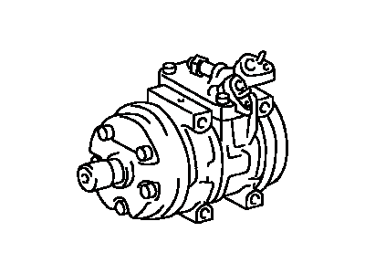 Toyota 88320-02050 Compressor Assy, Cooler