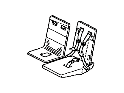 Toyota 73701-02031-B2 Seat Sub-Assy, Child Restraint