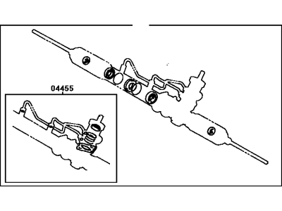 Toyota 04445-02030 Gasket Kit, Power Steering Gear