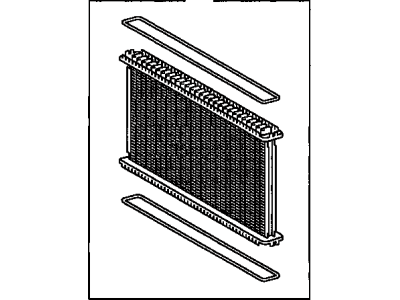 Toyota 04160-0D010 Core Kit, Radiator