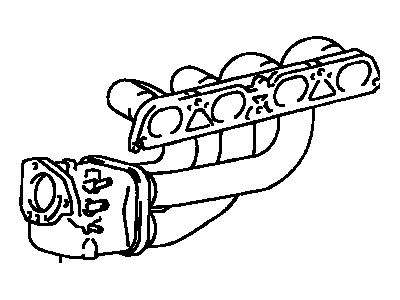 1998 Toyota Corolla Intake Manifold - 17101-22010