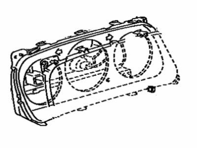 Toyota 83811-02050 Plate, Combination Meter