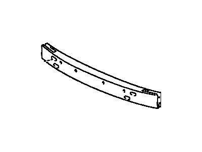 Toyota 52131-02020 Reinforcement, Front Bumper