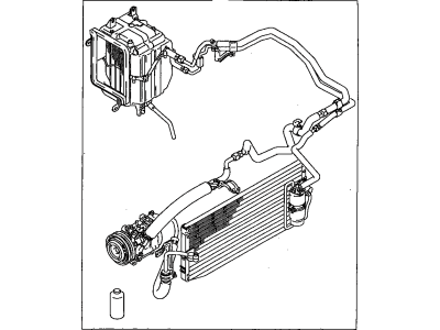 Toyota 88300-02081 Cooler & Accessory Assy