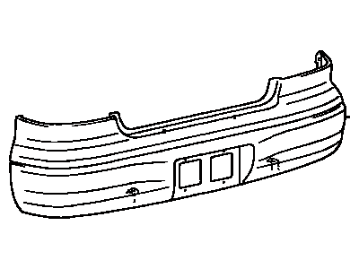 2001 Toyota Corolla Bumper - 52159-02903