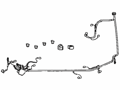 Toyota 82115-02290 Wire, Engine Room Main