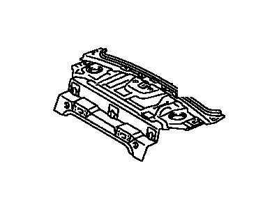 Toyota 64101-02060 Panel Sub-Assy, Upper Back