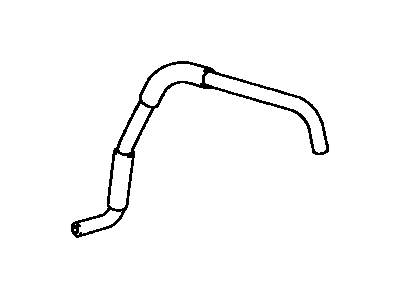 2002 Toyota Corolla Brake Booster Vacuum Hose - 44773-02010