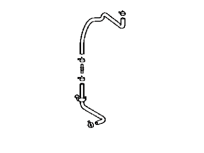 Toyota 23830-36010 Hose Assembly, Fuel VAPO