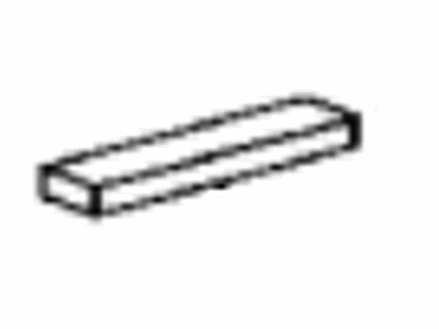 Toyota 61827-12040 Plate, Noise Control
