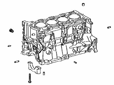 Toyota 11410-39037 Block Assembly, Cylinder