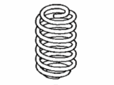 Toyota 48231-F4040 Spring, Coil, Rear