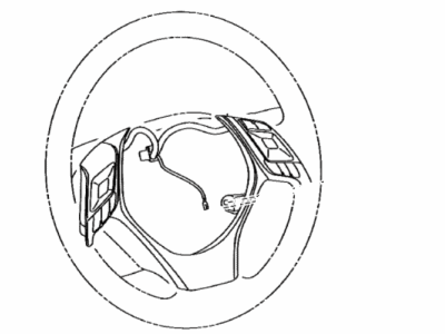 Toyota 84250-F4070-C0 Switch Assembly, Steering