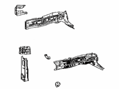 Toyota 57101-F4900 Member Sub-Assembly, Front