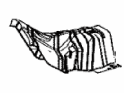 Toyota 58151-F4040 INSULATOR, Front Floor