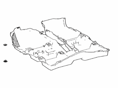 Toyota 58510-F4090-C0 Carpet Assembly, Floor