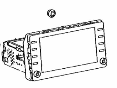 Toyota 86140-10030 Receiver Assy, Radio