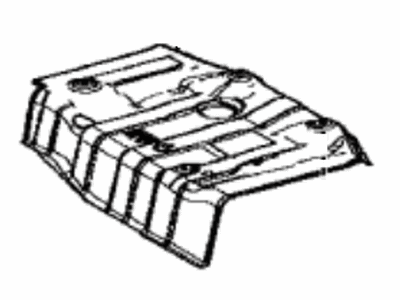 Toyota 58327-F4010 Insulator, Main Muffler Heat