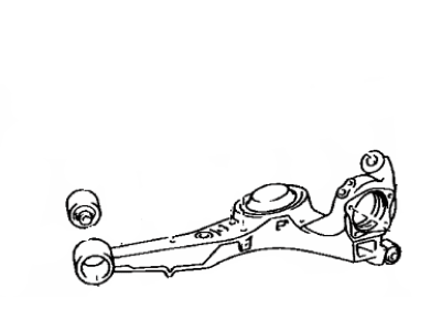 Toyota 48712-42900 Arm Sub-Assy, Rear Suspension, LH