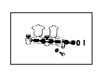 Toyota Corona Master Cylinder Repair Kit - 04493-20090