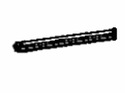 Toyota 68160-20040 Weatherstrip, Front Door Glass, Outer