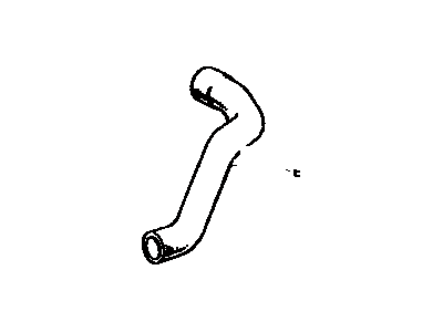 Toyota 16572-36020 Hose, Radiator, Outlet