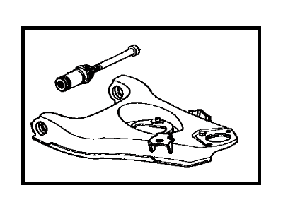 Toyota 48710-14010 Control Arm Assembly 