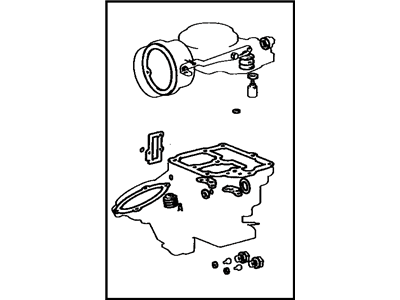 Toyota 04212-38011 Gasket Kit, Carburetor