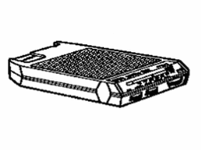 Toyota 86140-20020 Radio Cartridge Assembly, Tape Player