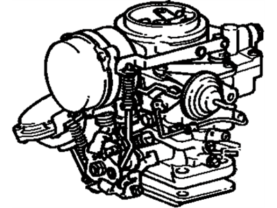 Toyota 21100-38250 CARBURETOR Assembly