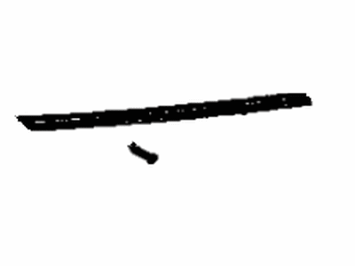 1974 Toyota Corona Door Moldings - 75710-29015