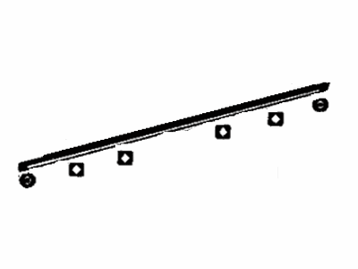 Toyota 75860-29047 Moulding, Rocker Panel, LH