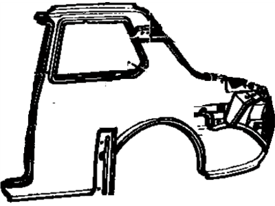 Toyota 61612-20210 Panel, Quarter, LH